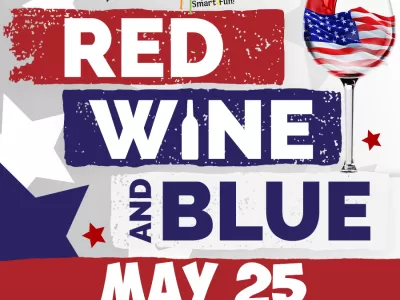 Red, Wine, & Blue